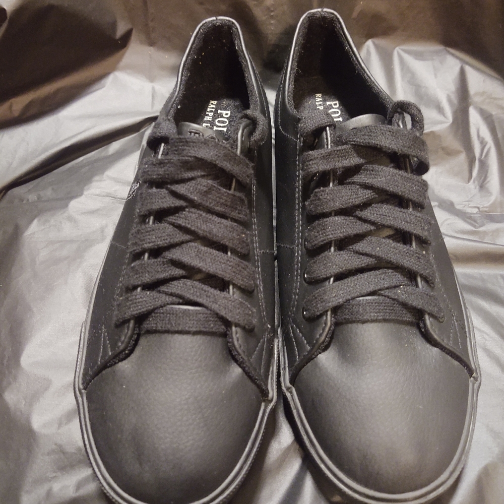 Polo Ralph Lauren shoes ! All sales are final .